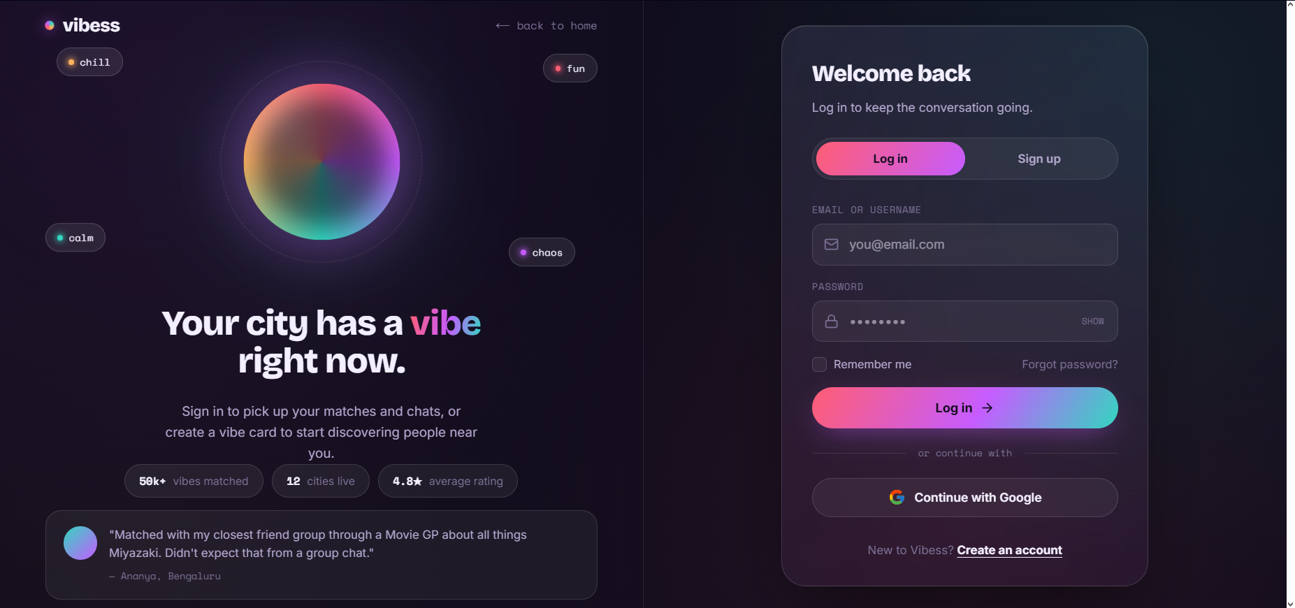 Vibess screenshot 3